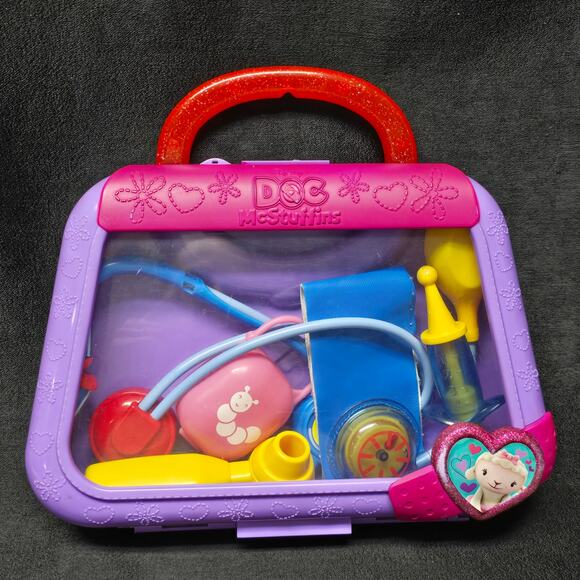 Disney Junior Just Play Doc McStuffins Doctor's Bag Set - Doctor / Nurse Care - Picture 10 of 10